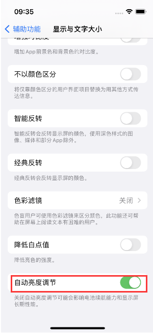 岳阳苹果15维修店分享iPhone 15 Pro系列屏幕亮度 