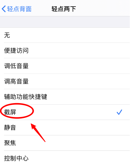 岳阳苹果手机维修分享iPhone12如何启用双击截屏 